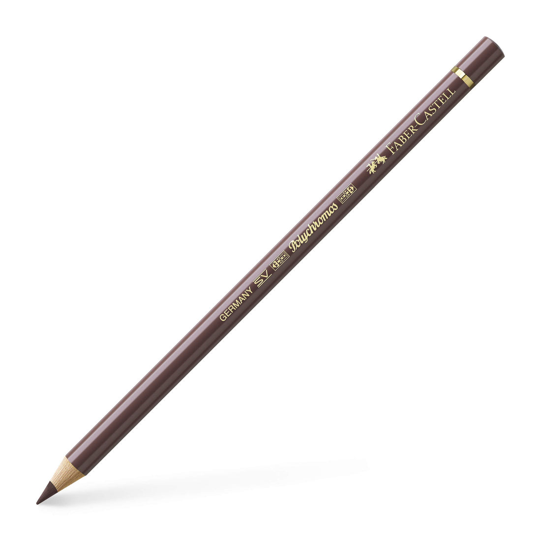 Faber Castell Polychromos Artists' Single Pencil - 176 Van Dyck Brown
