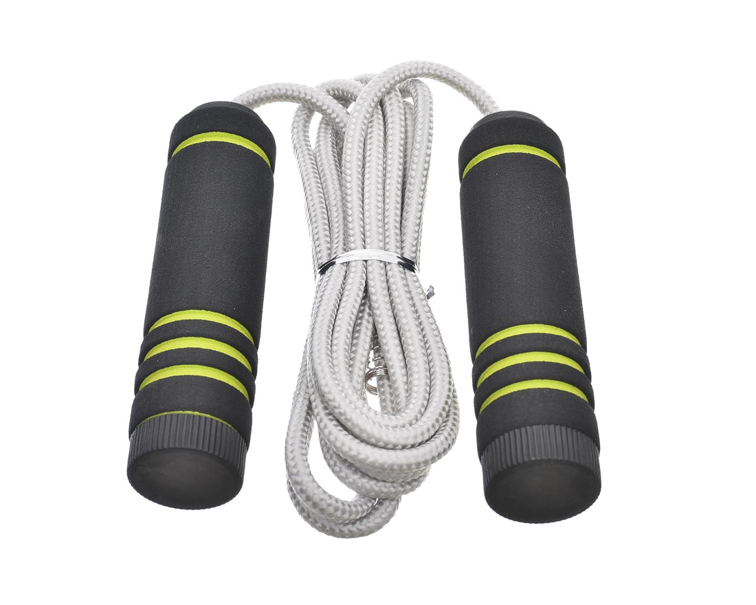 IP-10011 Jump Rope Comfortable Handle to Hold Adjustable Skipping Rope, Ideal for Body Gym Fitness for beginners kids and adult,Endless Hours Of Entertainment - Multi Color