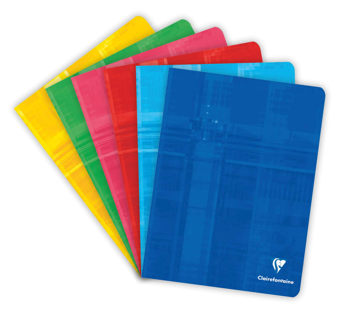 Clairefontaine Metric 3761 Notebook with Binding To 17 x 22 cm 64 Pages Large carrreaux 90 g