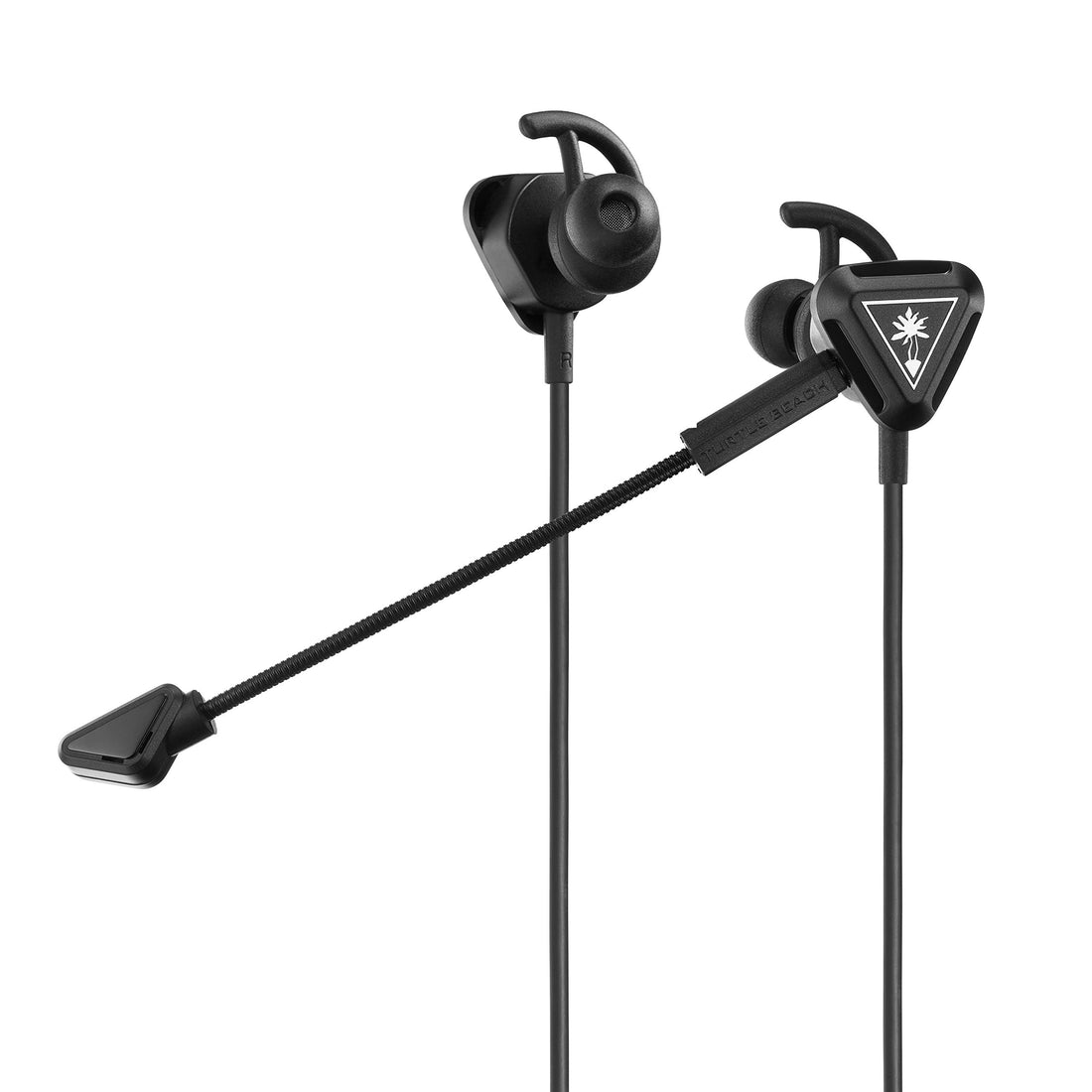 Turtle Beach Battle Buds In-Ear Gaming Headset for Mobile Gaming, Nintendo Switch, Xbox One, PS4 & PS5 - Black/Silver