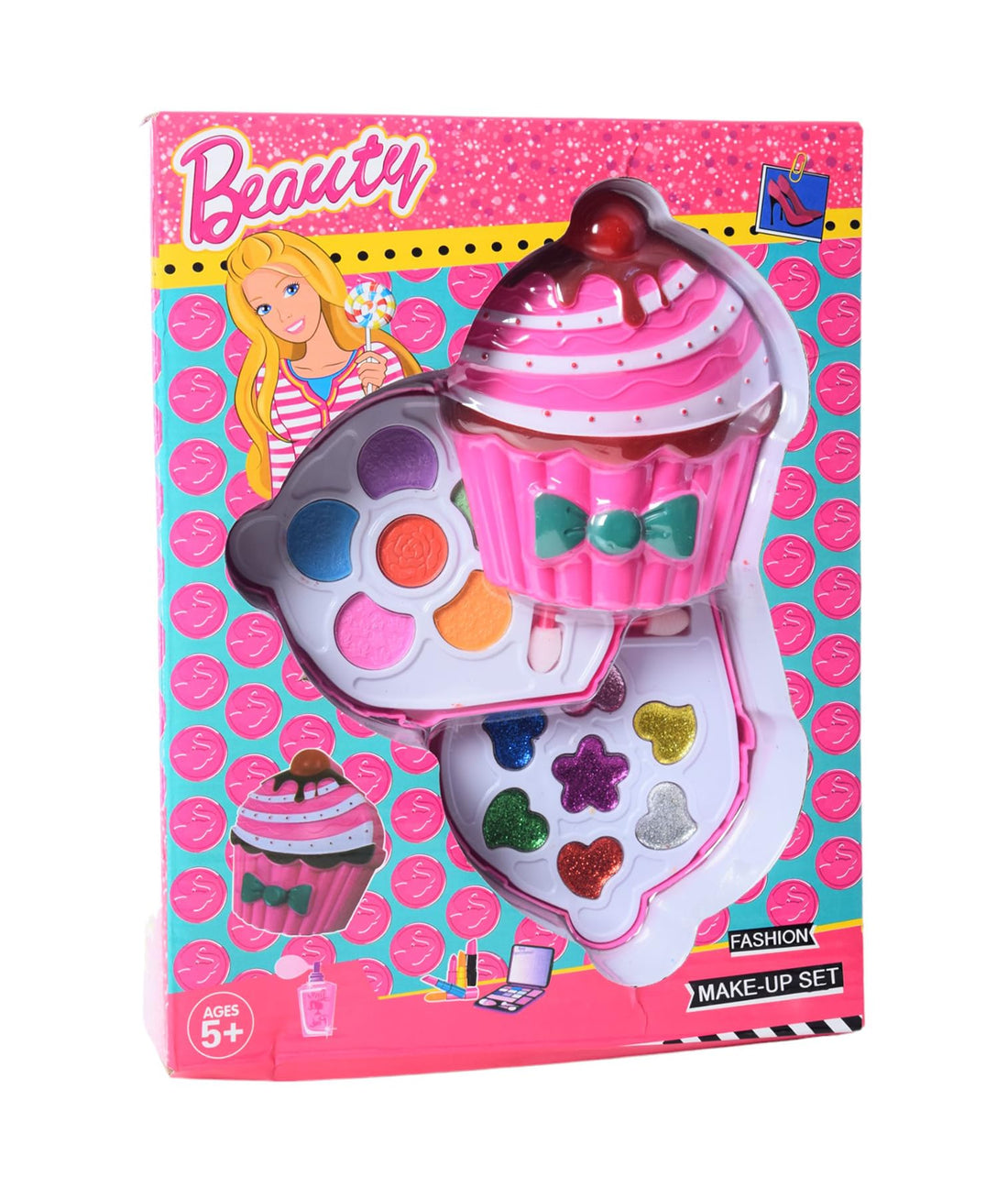Dream Land Plastic Girls Make Up Ice Cream 559-2a2 20x15x10 CM - Multi Color