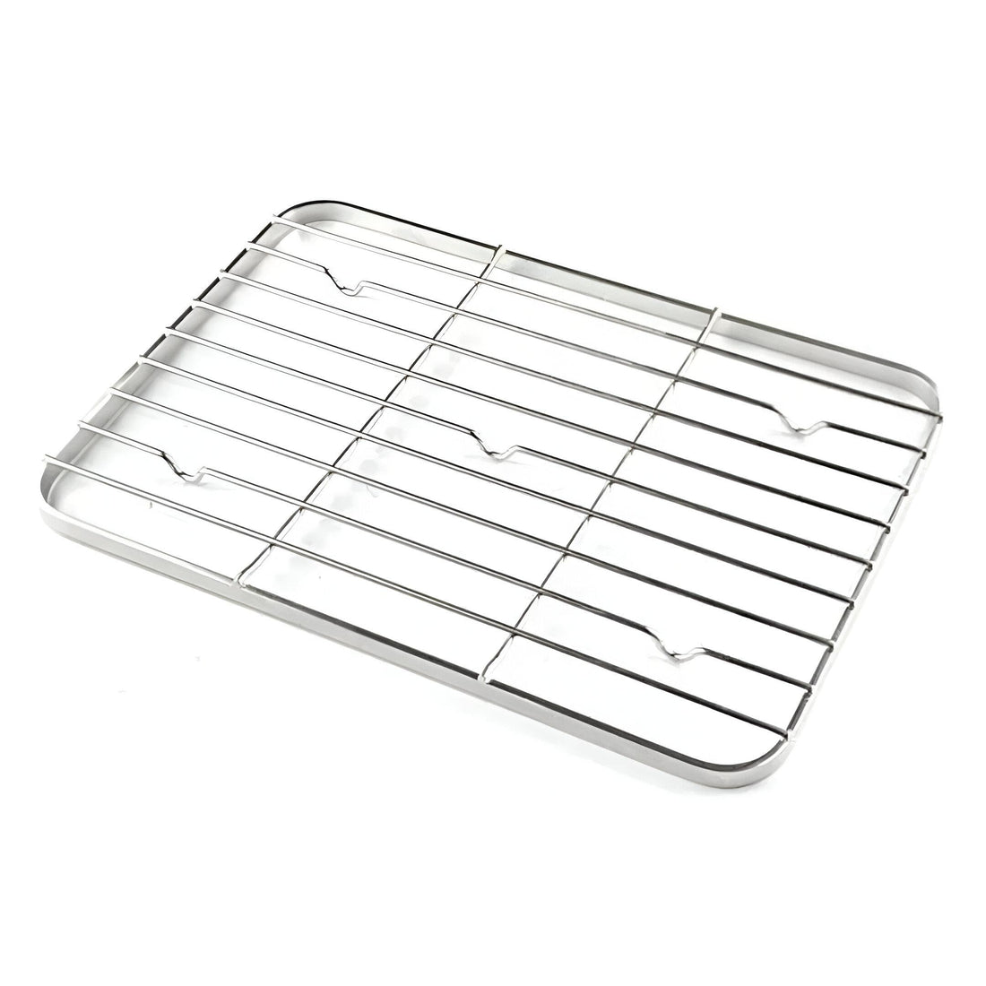 Oven Rack - Compact stainless steel grid for cooling, roasting and baking, designed for even heat circulation, perfectly sized for toaster ovens and dishwasher safe for faster cleanup (piece-1)