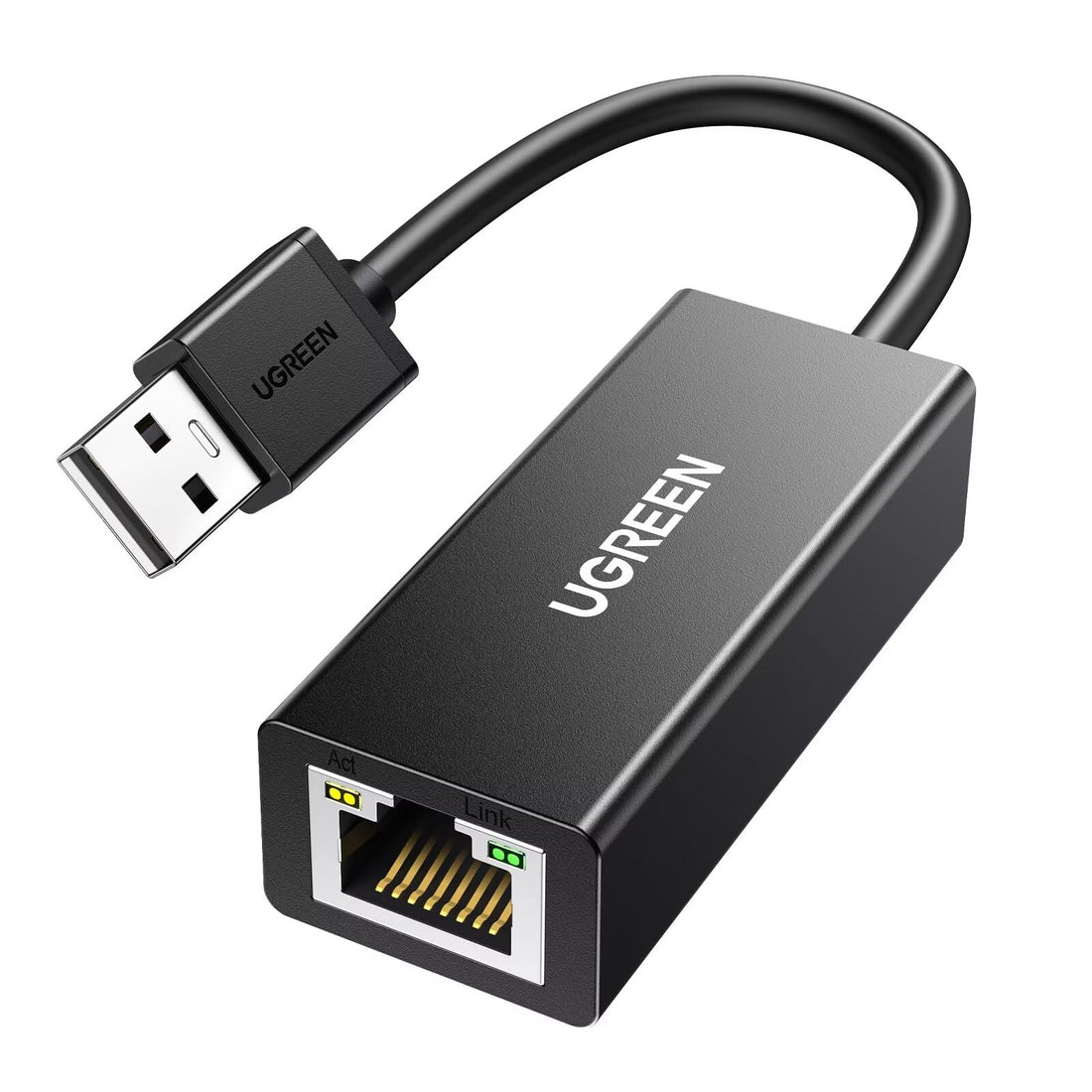 UGREEN Ethernet Adapter USB 2.0 to 10 100 Network RJ45 LAN Wired Adapter (cr110)