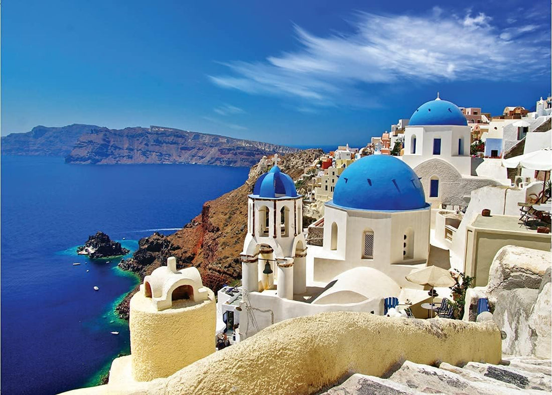 MISITU Classic Puzzles for Adults 1000 Pieces 50 x 70 cm Aegean Sea Puzzle 1000 Pieces