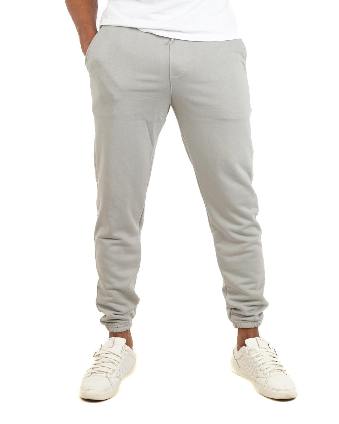 Cotton plain Joggers From White Eagle