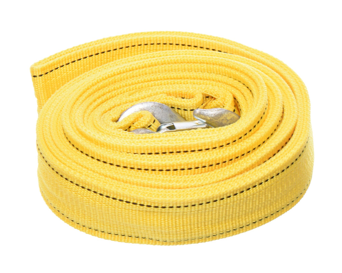 Generic. Emergency Towing Rope padded steel 10m Heavy-Duty Tow Rope with Safety Latch Hooks and Reinforced Designfor Vehicle Recovery, Roadside Emergencies, Off-Road Adventures - Blue
