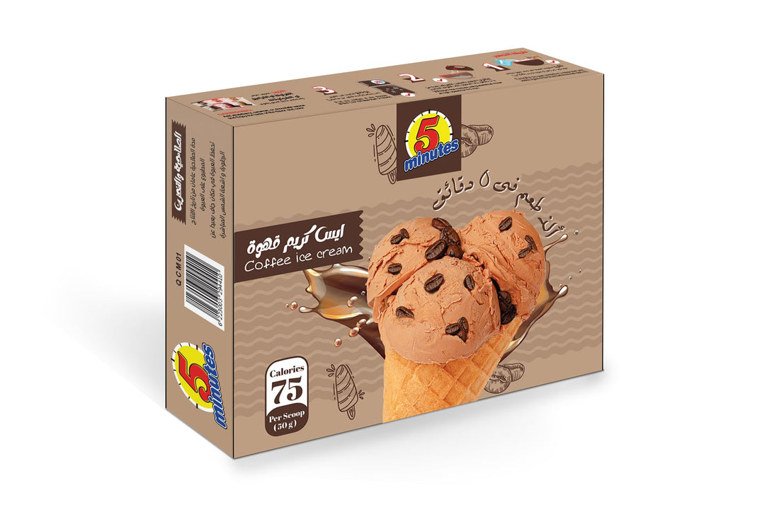 5Minutes coffee ice cream powder 75gm