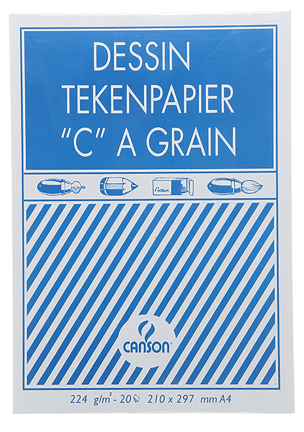 Canson Drawing Sketch A4 210 X 297 Mm - 20 Sheets , 2724697185700
