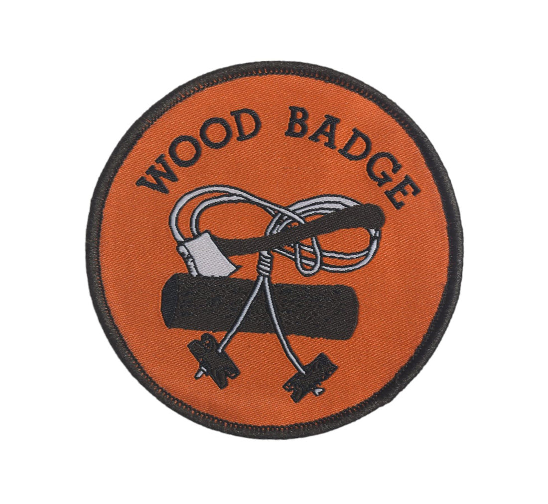 Amazing fabric Scout Badge orange