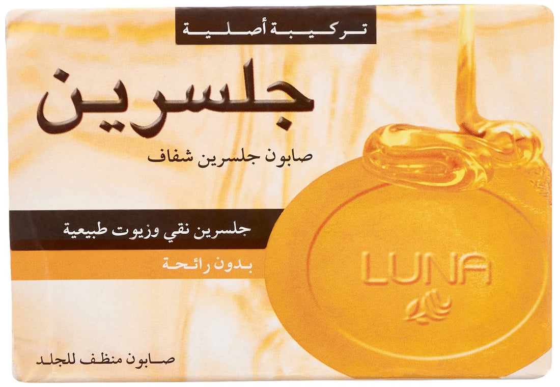 Luna glycerin transparent soap ,115 gm