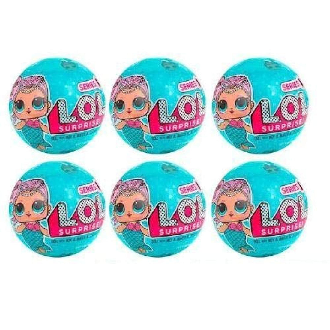 L.O.L. Surprise! LOL doll pack of 6