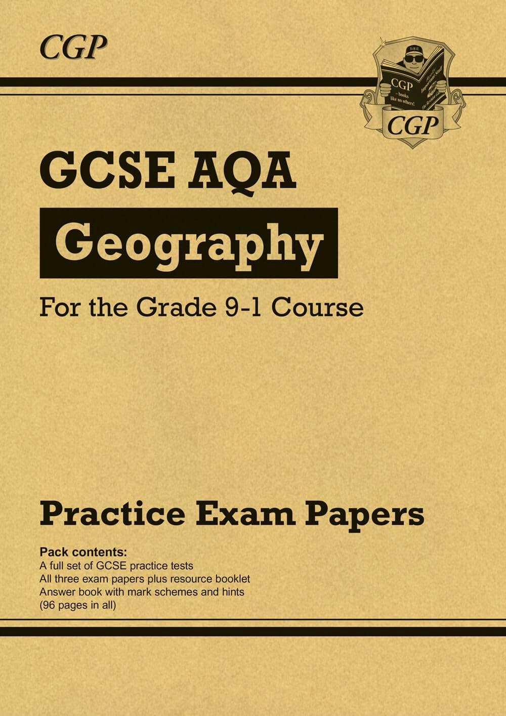 Coordination Group Publications Ltd (CGP) GCSE Geography AQA Practice Papers