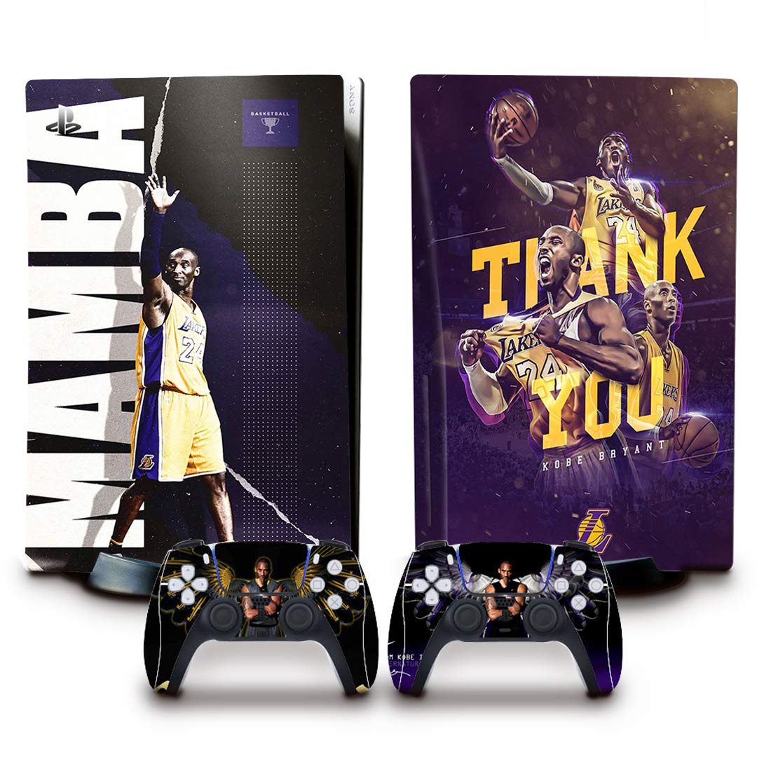 PEYANZ P.s.5 Skin for Console(Disk Edition) and Controllers Vinyl Sticker, Durable, Scratch Resistant, Bubble-Free