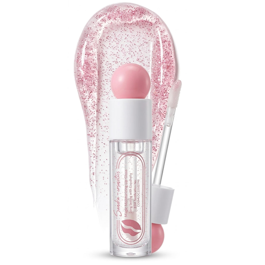 Lip Gloss, Colors Changing Lip Gloss Shimmer Lipgloss Liquid Lipsticks Moisturizing Shine Glass Finish Lip Makeup for Women (03)