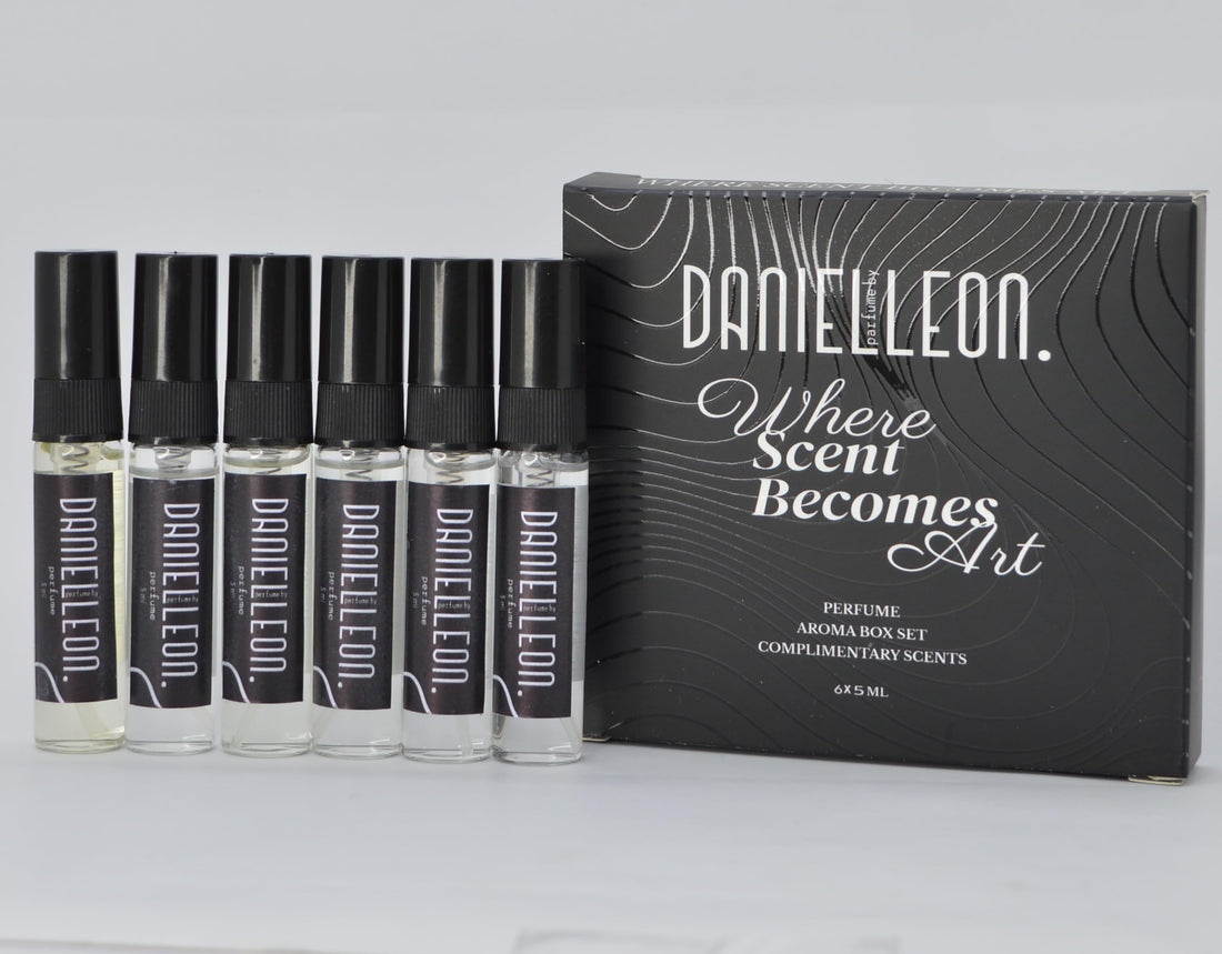 Daniel Leon DL-UP1 Unisex Perfume Pack | 6 x 5ml | Inspired Fragrances | Long-Lasting | Travel Size | Premium Collection