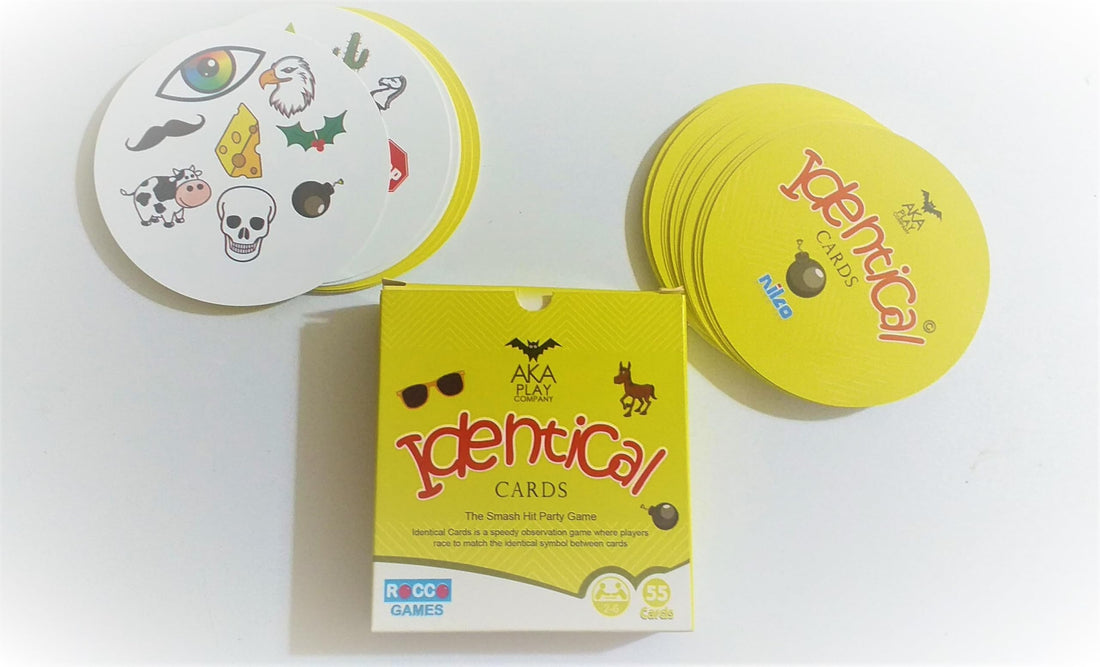 Generic Identical Cards - 55 Cards Travel Game for Kids Aged 6+