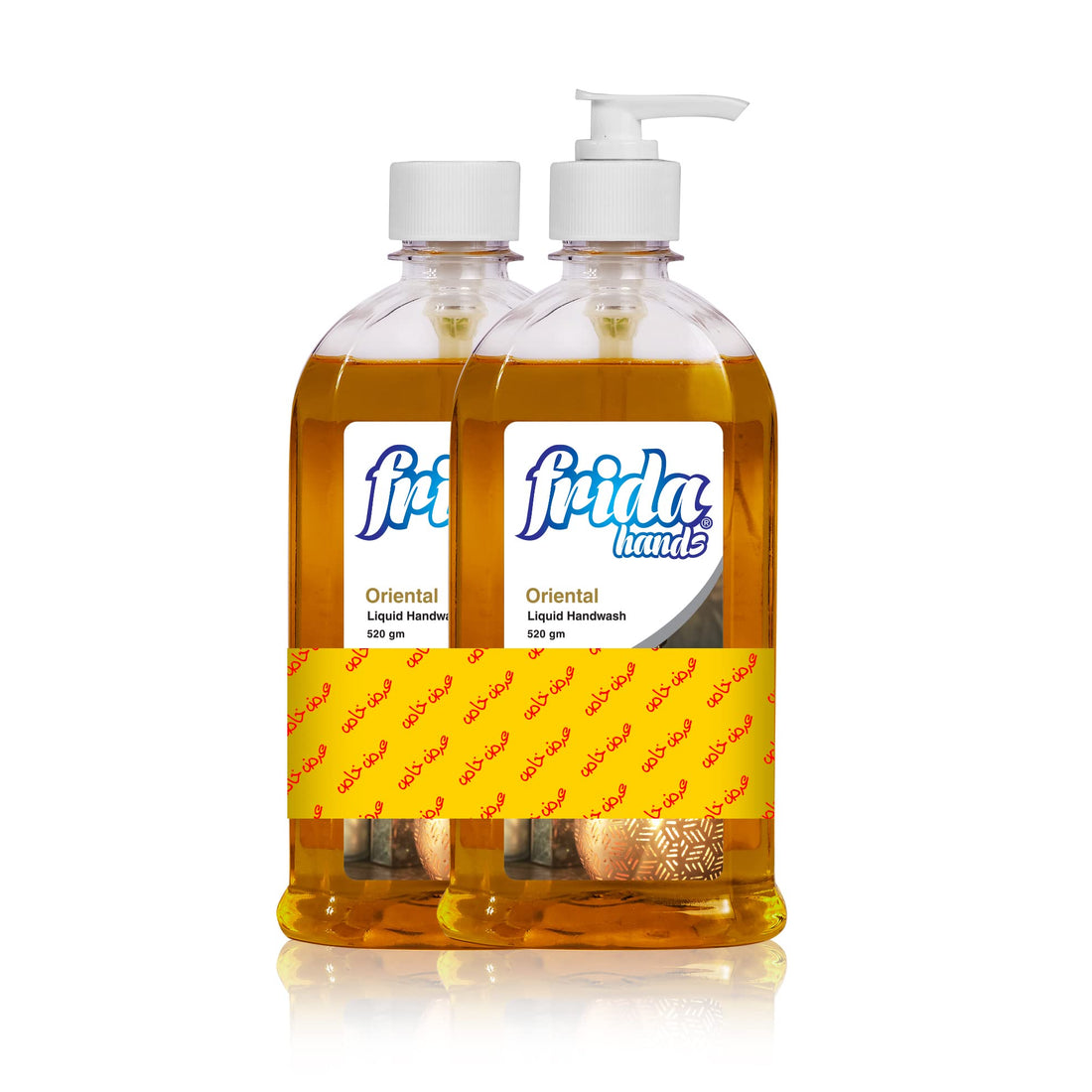 Frida hands liquid handsoap Oriental, 520 gm economy 1+1