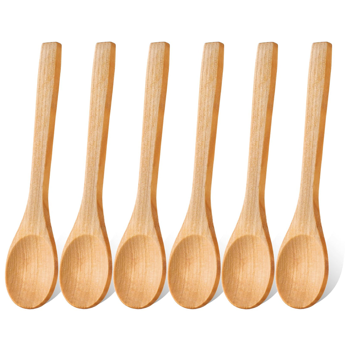 salbsever wooden Honey Dipping Sticks, Honey Spoon for Honey Jar, Pushum Stirrer and Spreader, 3 Pieces