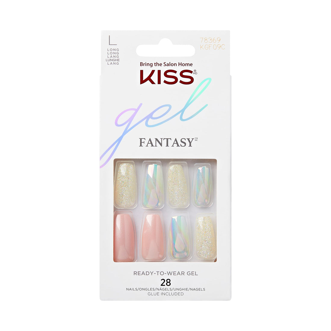 Kiss Glam Fantasy Press-On Nails (Kgf09)