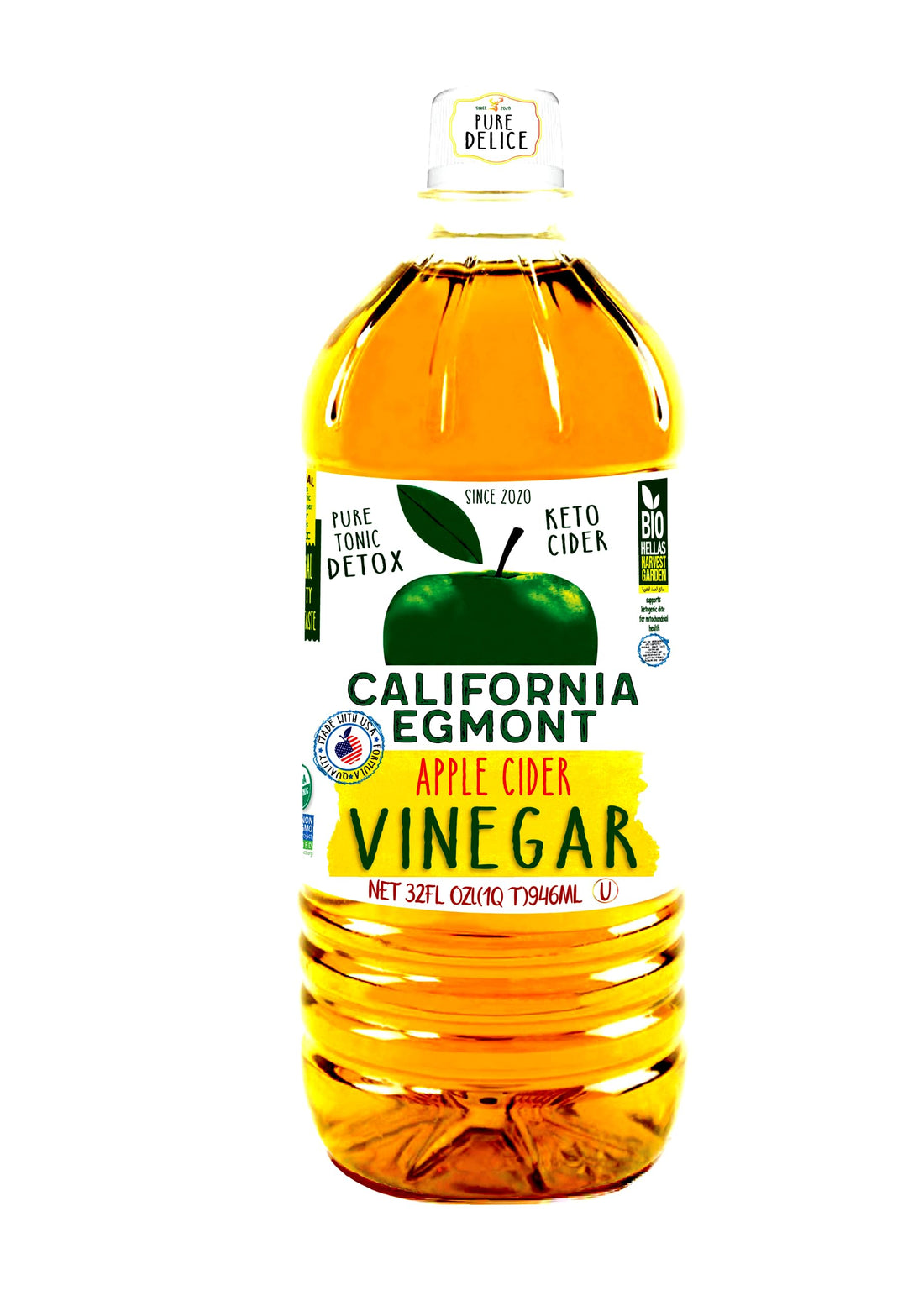 Organic Fermented Apple Cider Vinegar Keto Cedar Detox Weight Management Immune Booster Rich in Antioxidants - A Useful Way to Add Flavor to Your Meal (Class1, Mink 4)