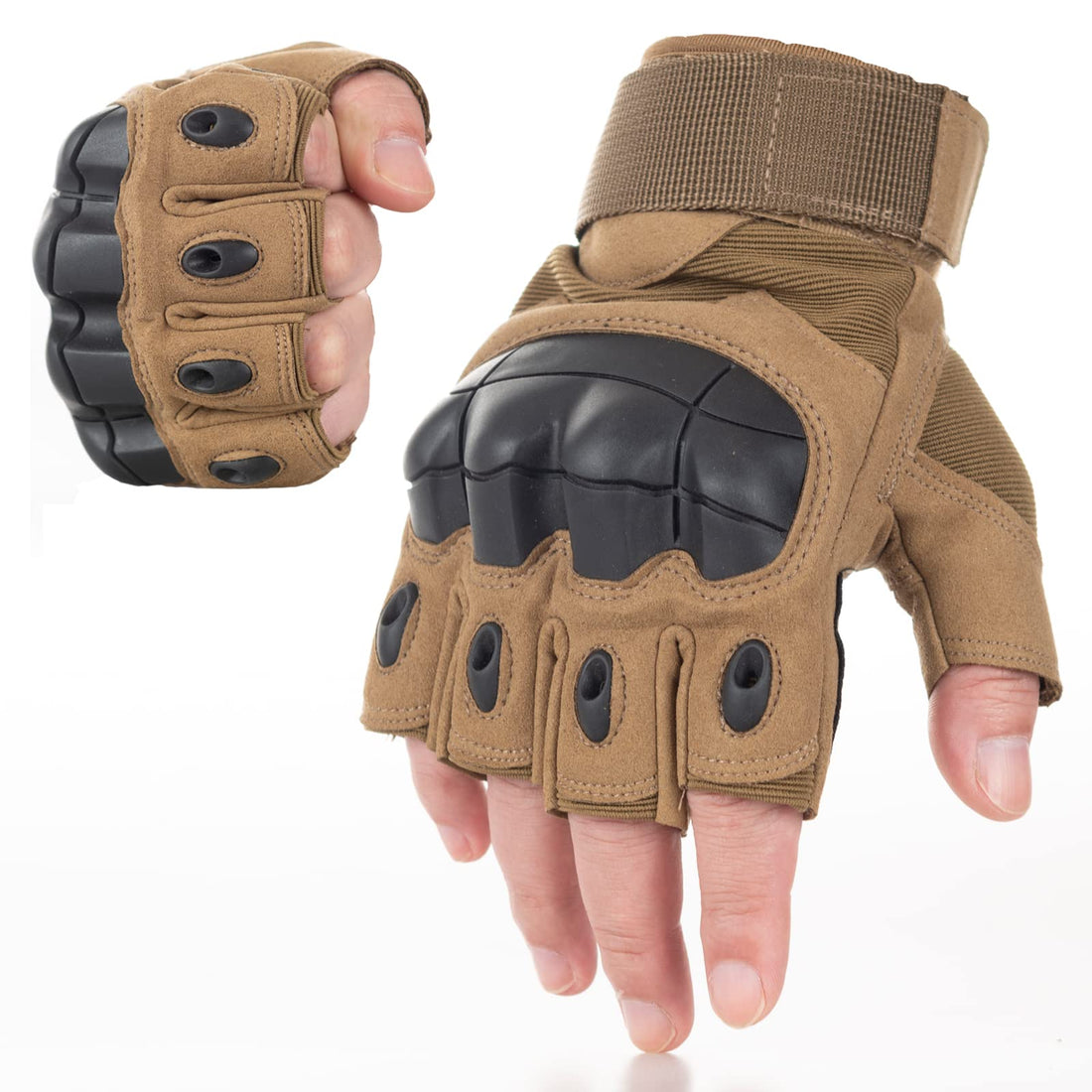 Tactical Glove Fingerless Half Finger Outdoor Cycling Motorcycle Hiking Camping Driving Gloves Guante
