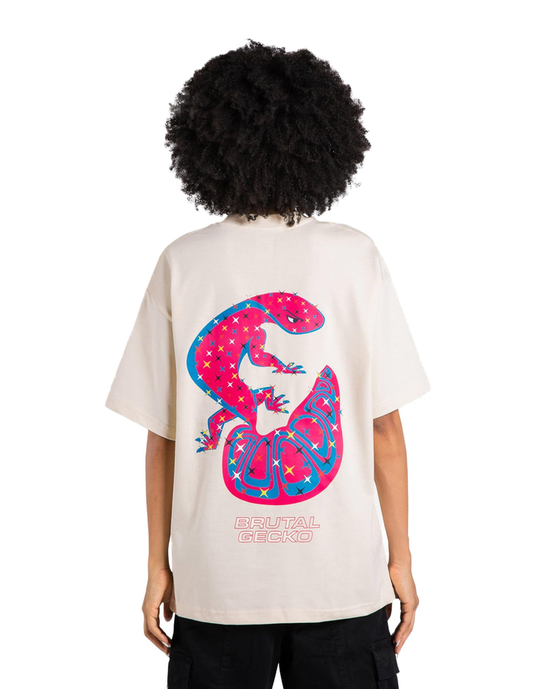 brutal gecko - cactus camo green t-shirt unisex. - GECKO-GR-CA-