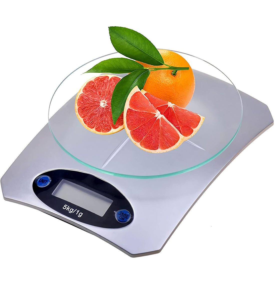 Digital Kitchen Scale, 1g/5kg Food Scale Weight Grams and oz for Weight Loss, Cooking and Baking, KASTWAVE 1g/5KG Precise Graduation, Waterproof Platform, Easy Clean.