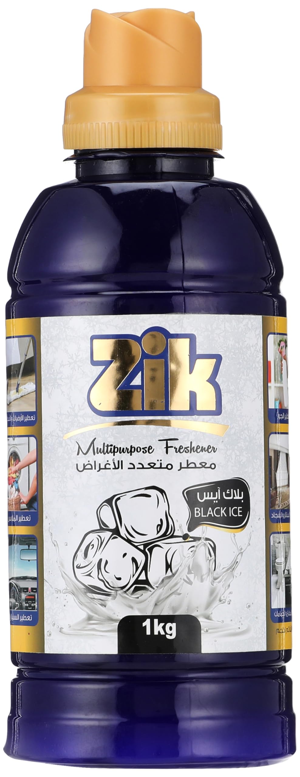 Zik multipurpose fresher 1liter black ice
