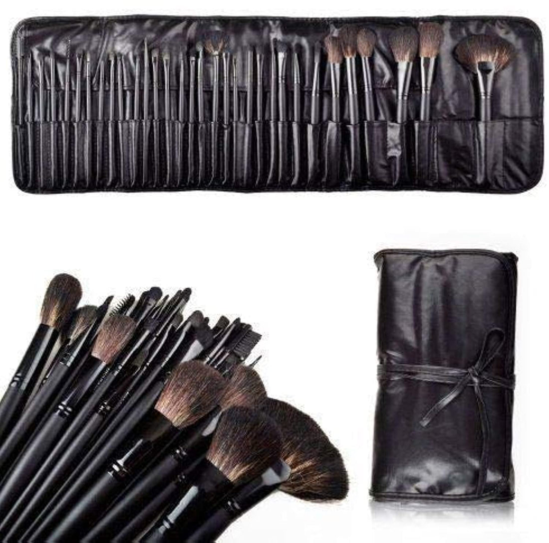 Natural Hair Makeup Brush Set