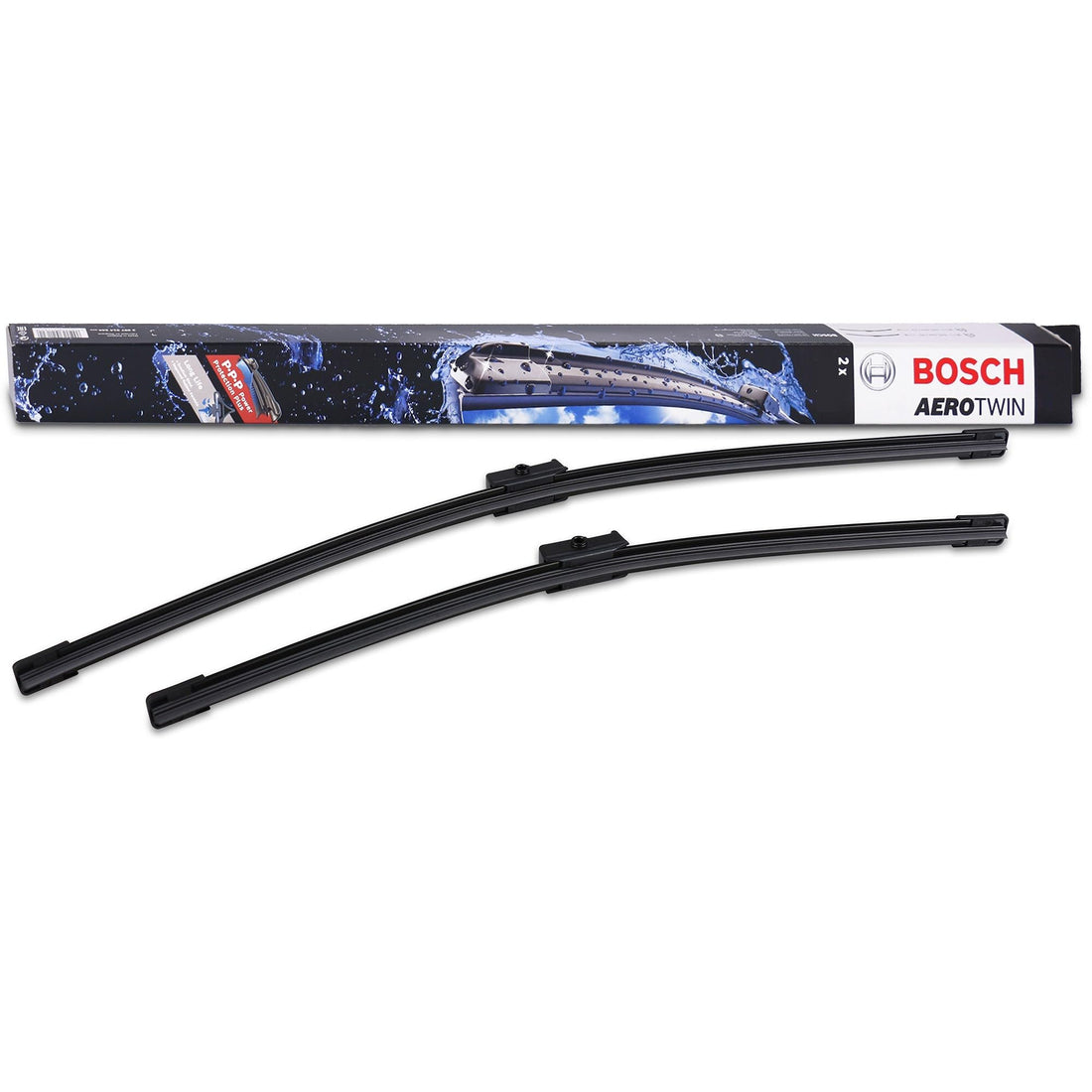 Bosch Aerotwin 3397118936 Original Equipment Replacement Wiper Blade - 24"/19" (Set of 2) Side Lock 22mm