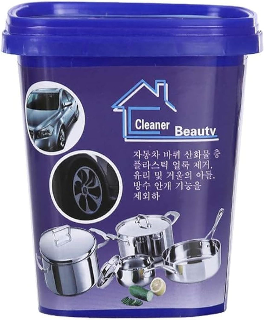 Premium Cleaning Paste 500g – Non-Toxic, Odor-Free Rust, Grease & Stain Remover for Kitchen, Bathroom, Metal, Stainless Steel & Tiles (Pack 1 (1 piece))