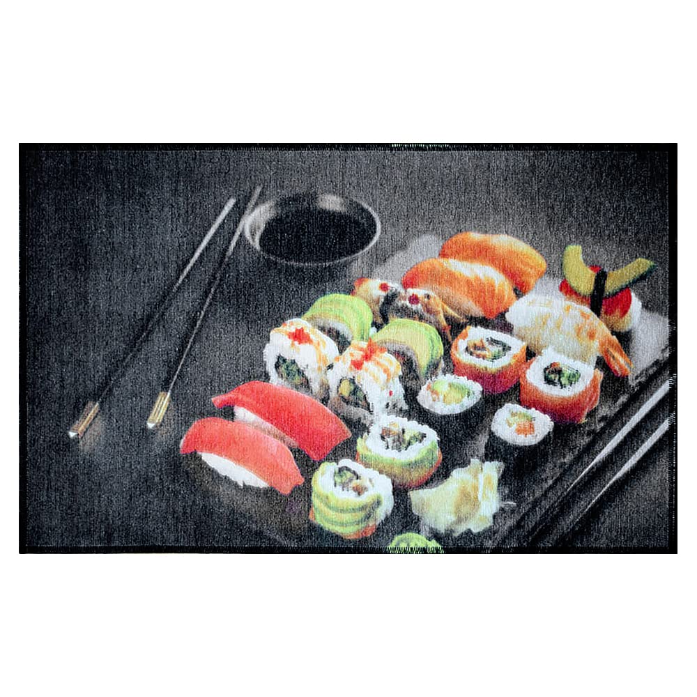 Mac Carpet Hd Kitchen Rug Size: 50X80 - Dark Gray