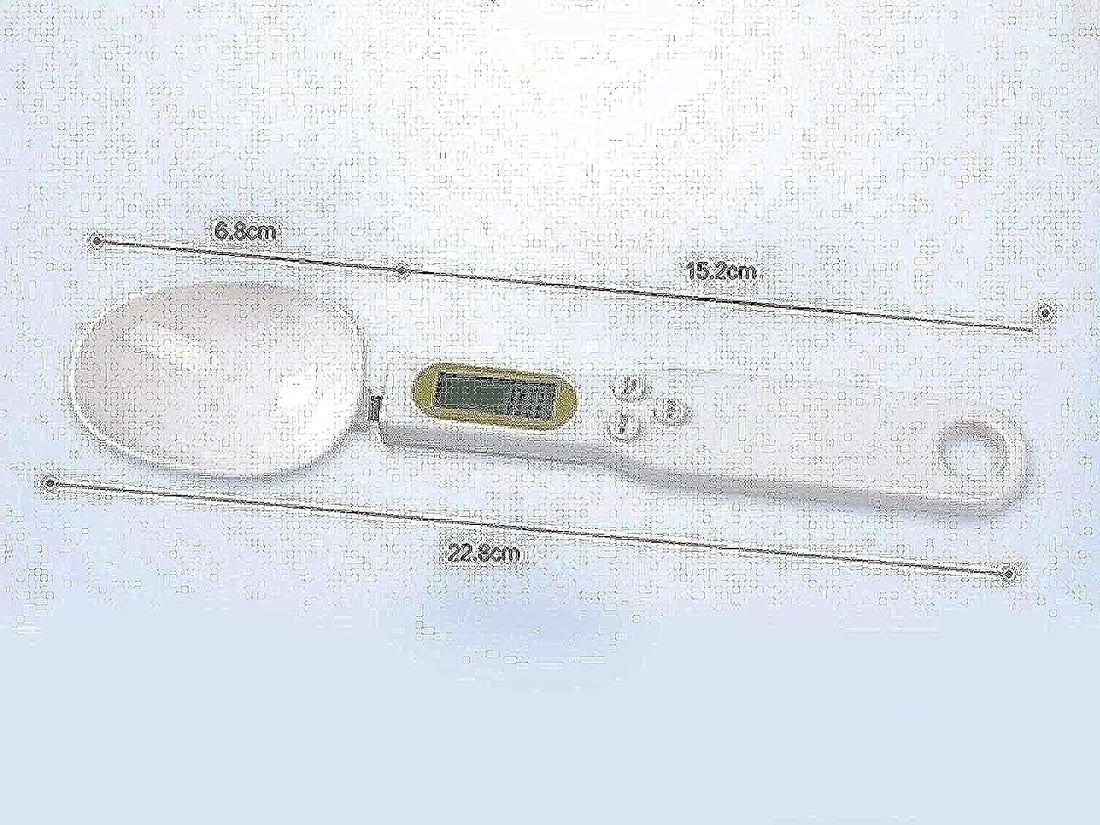 Electronic Digital Kitchen Lab for Gram Measuring Spoon Weighing Scale (500g/0.1g)