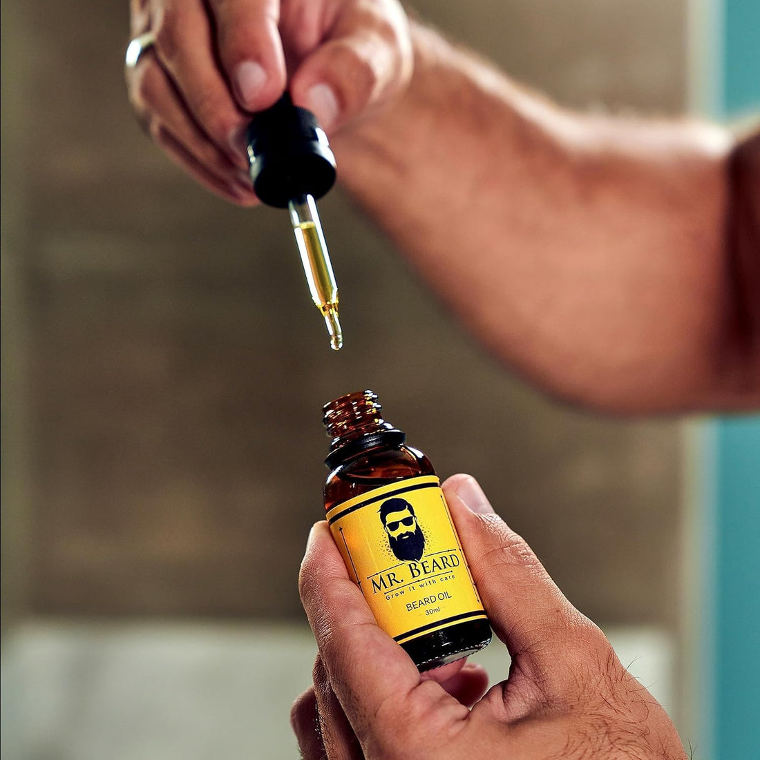 Mr.Beard Unscented Beard Shampoo And Beard Oil Bundle With Pouch