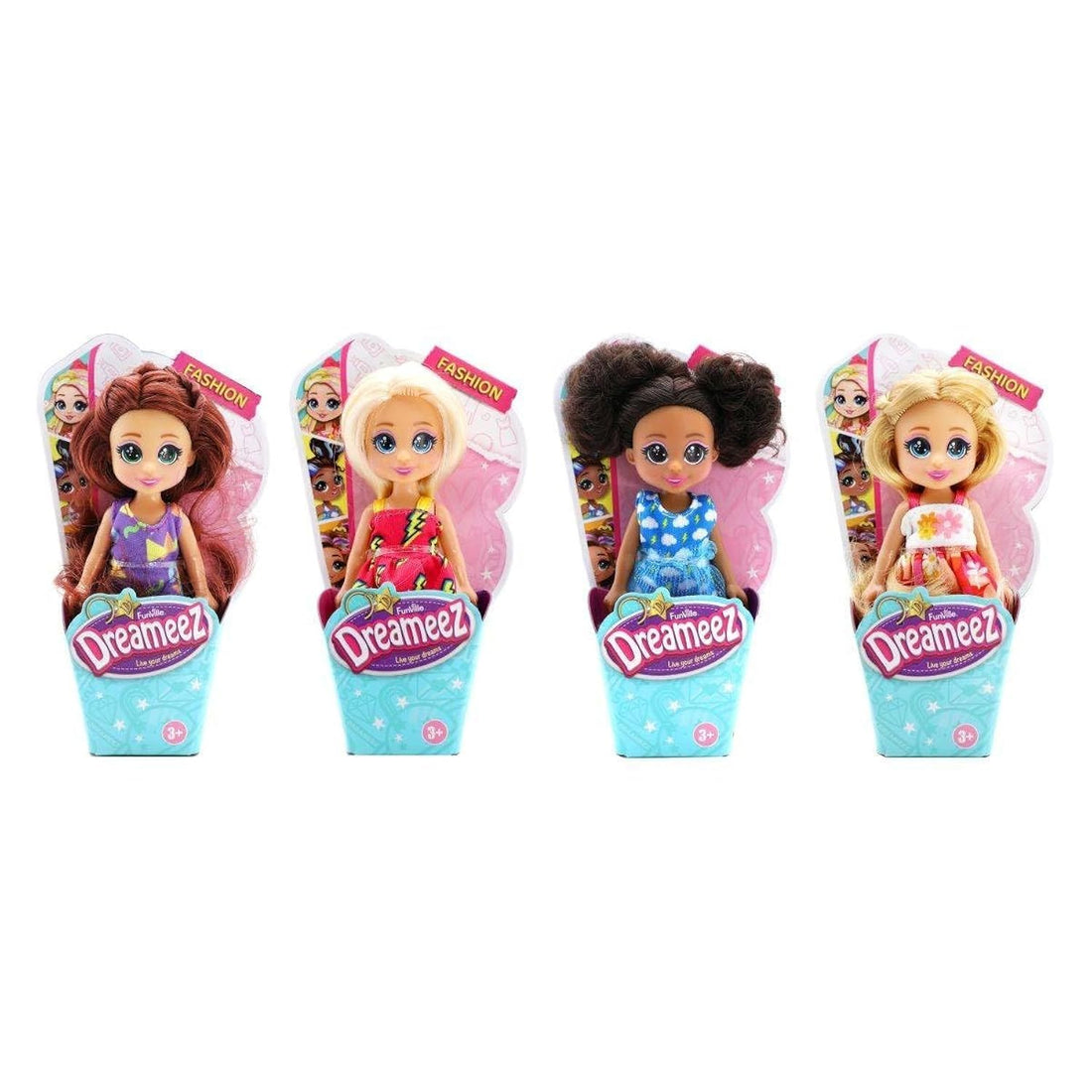 Mini Fashion Dolls Playset random doll, 12 cm Height