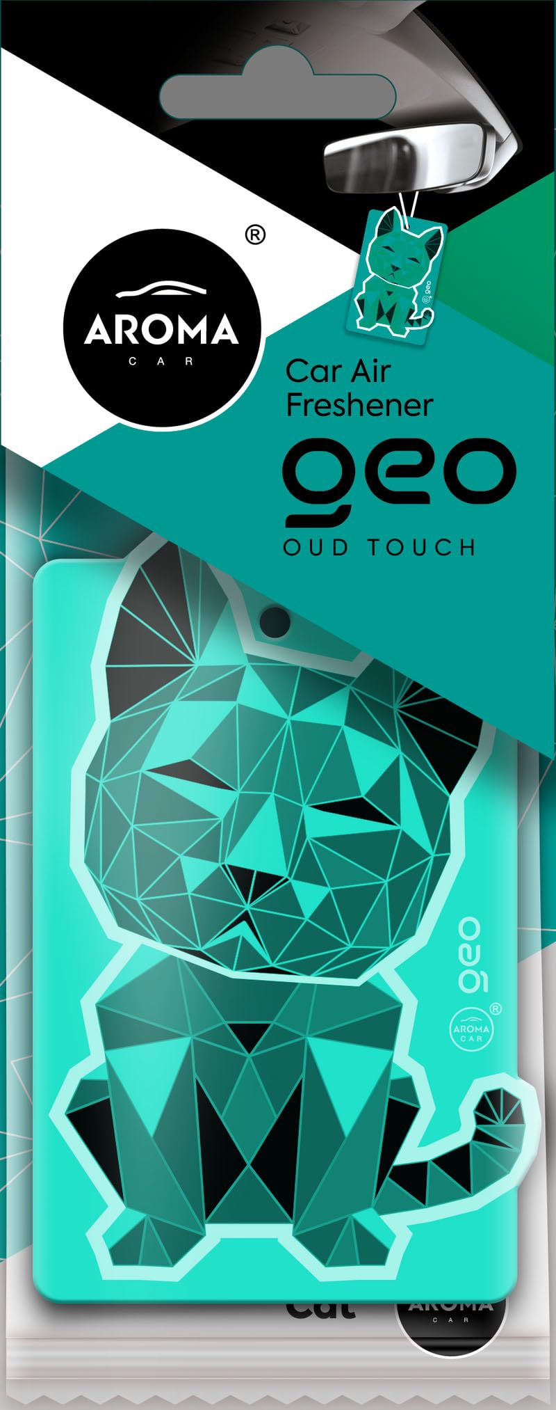 AromaCar Geo Cat: Oud Touch Essence