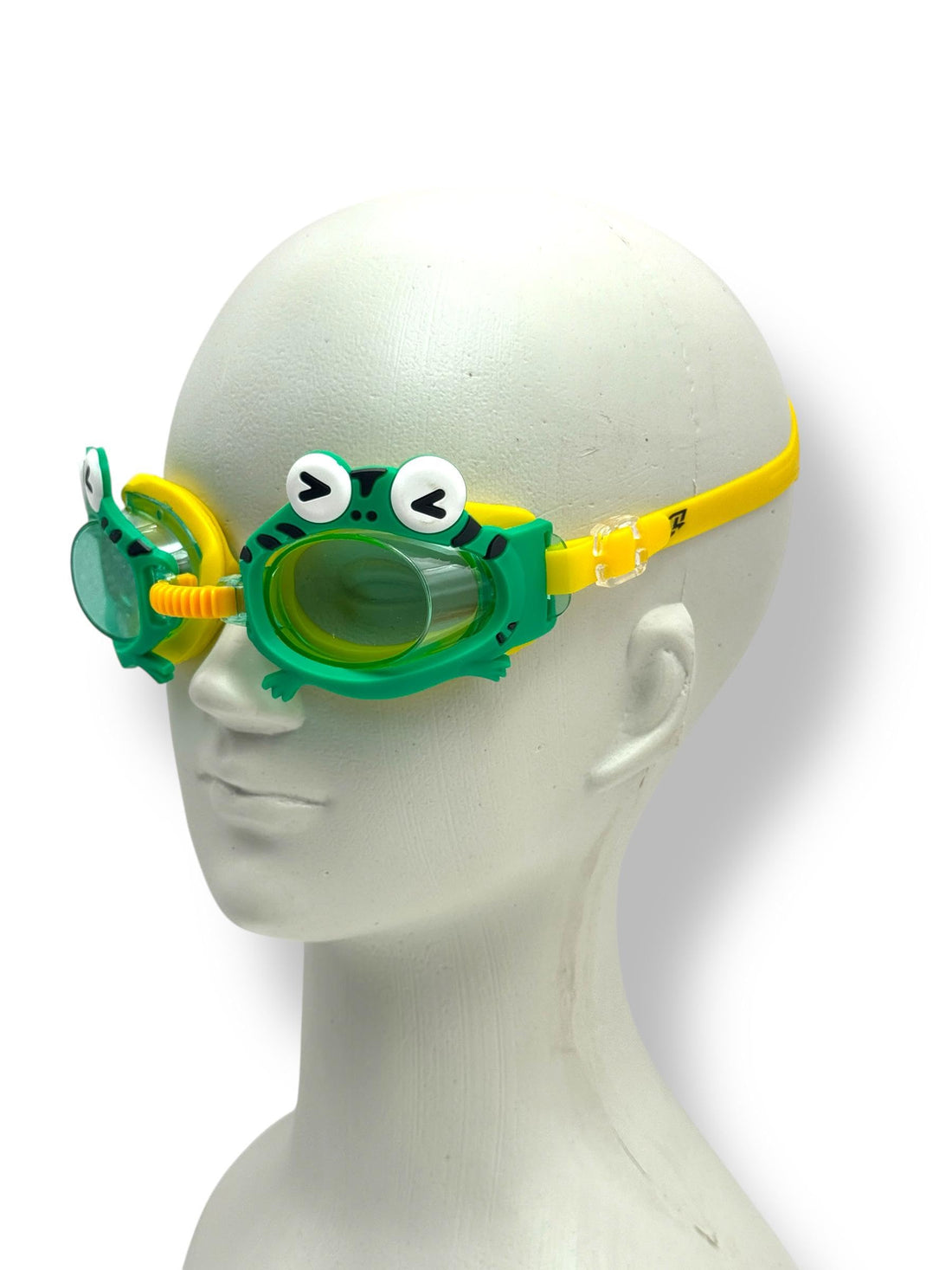 QSHOP Kids Swim Goggles with UV Protection, Anti-Fog, No Leak, Adjustable Strap, Flexible Nose Bridge Design - Kids Swim Goggles