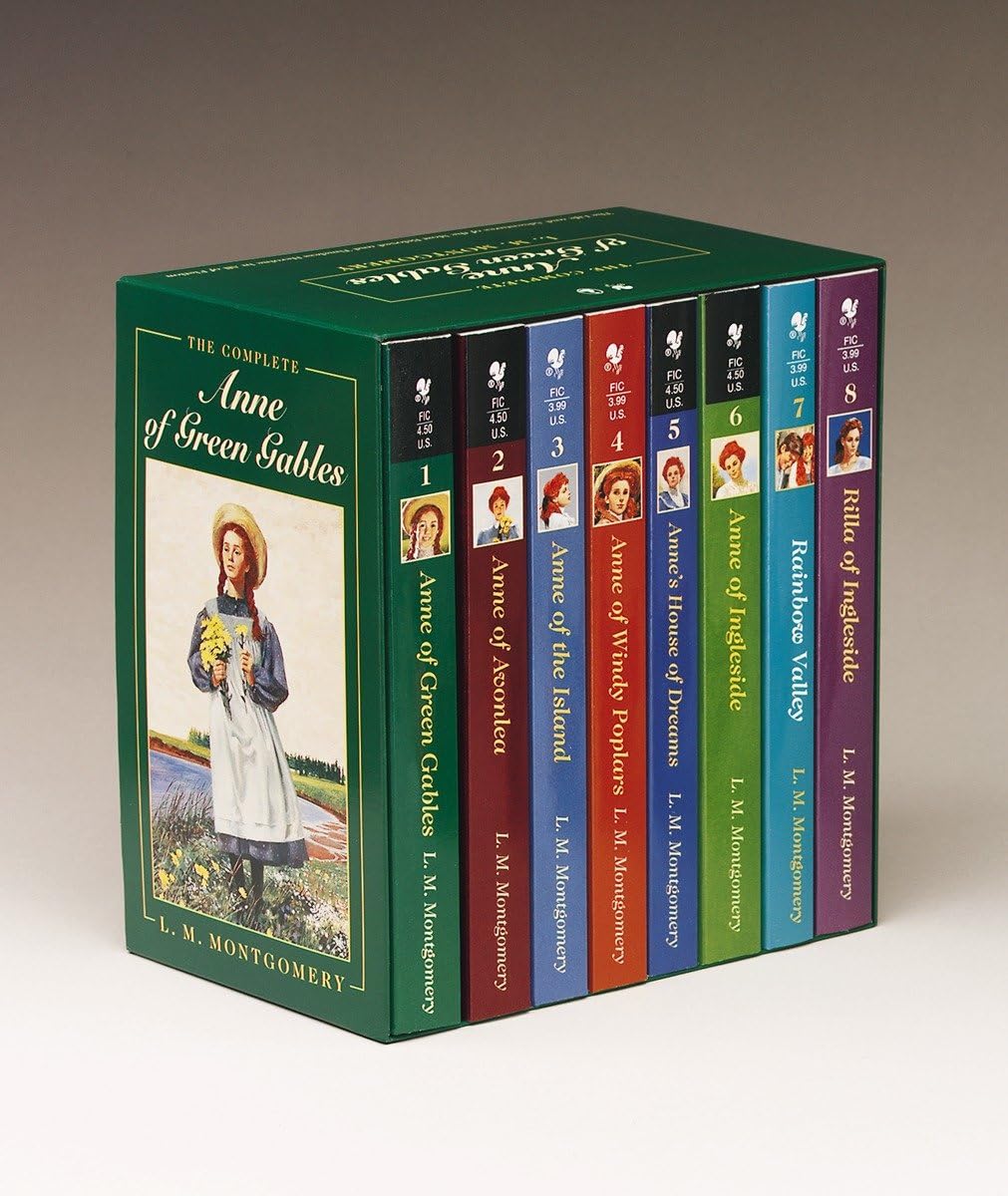 Anne of Green Gables, Complete 8-Book Box Set: The Life and Adventures of the Most Beloved and Timeless Heroine in All of Fiction: Anne of Green ... Ingleside; Rainbow Valley; Rilla of Ingleside