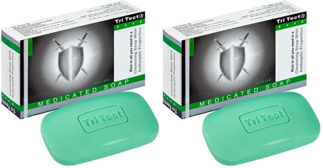 Macro tritect Cleansing soap with antiseptic 100gm (Pack of 2)