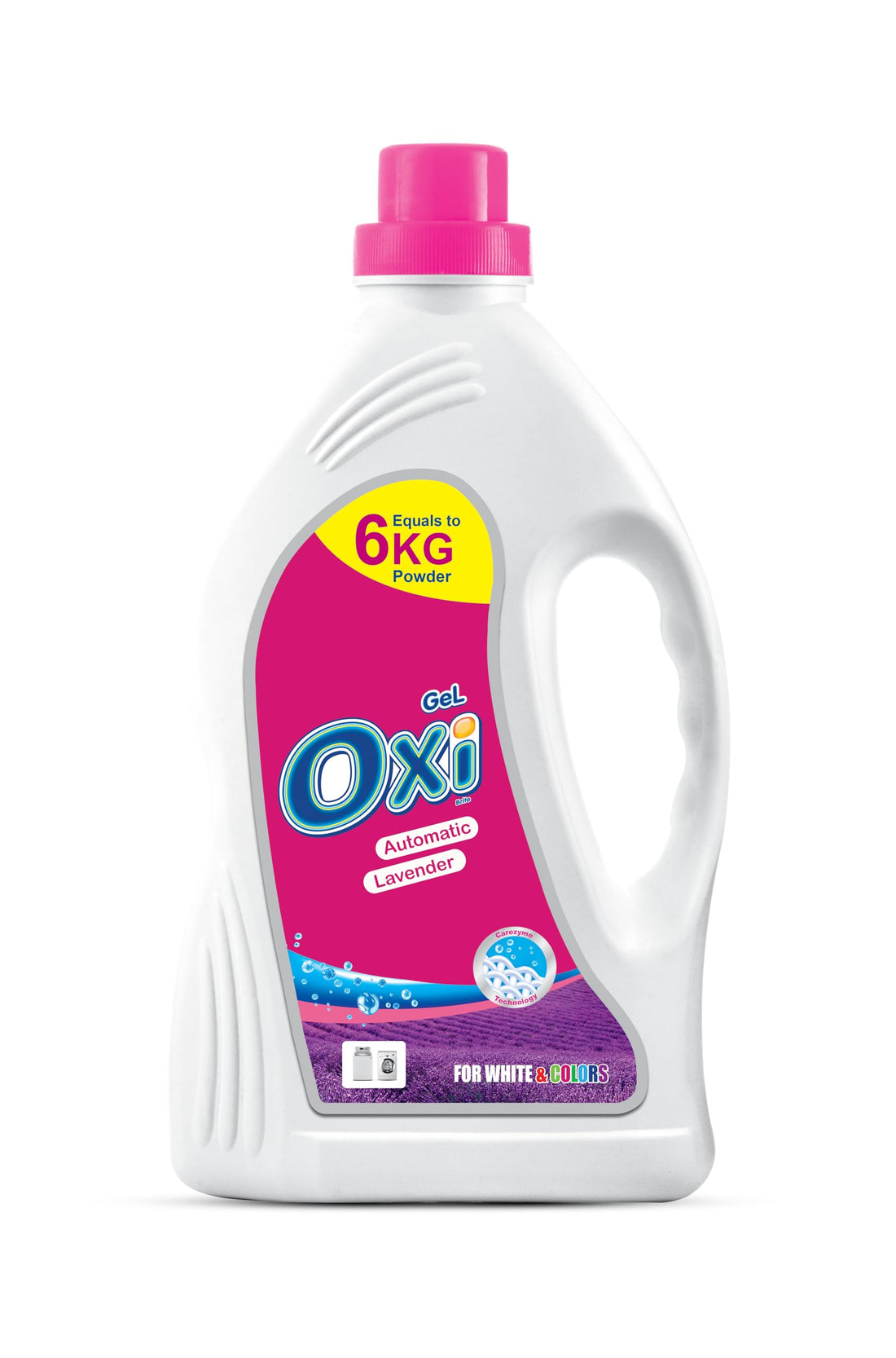 Oxi Gel detergent lavender scent - 3 Liters equivalent to 6KG of Powder detergent