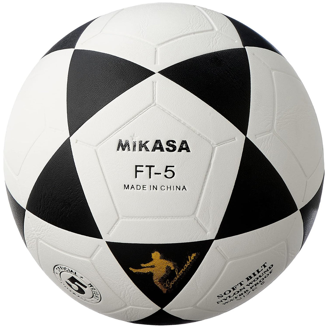 Mikasa FT-5 Official Size 5 Football – Professional Training & Match Ball