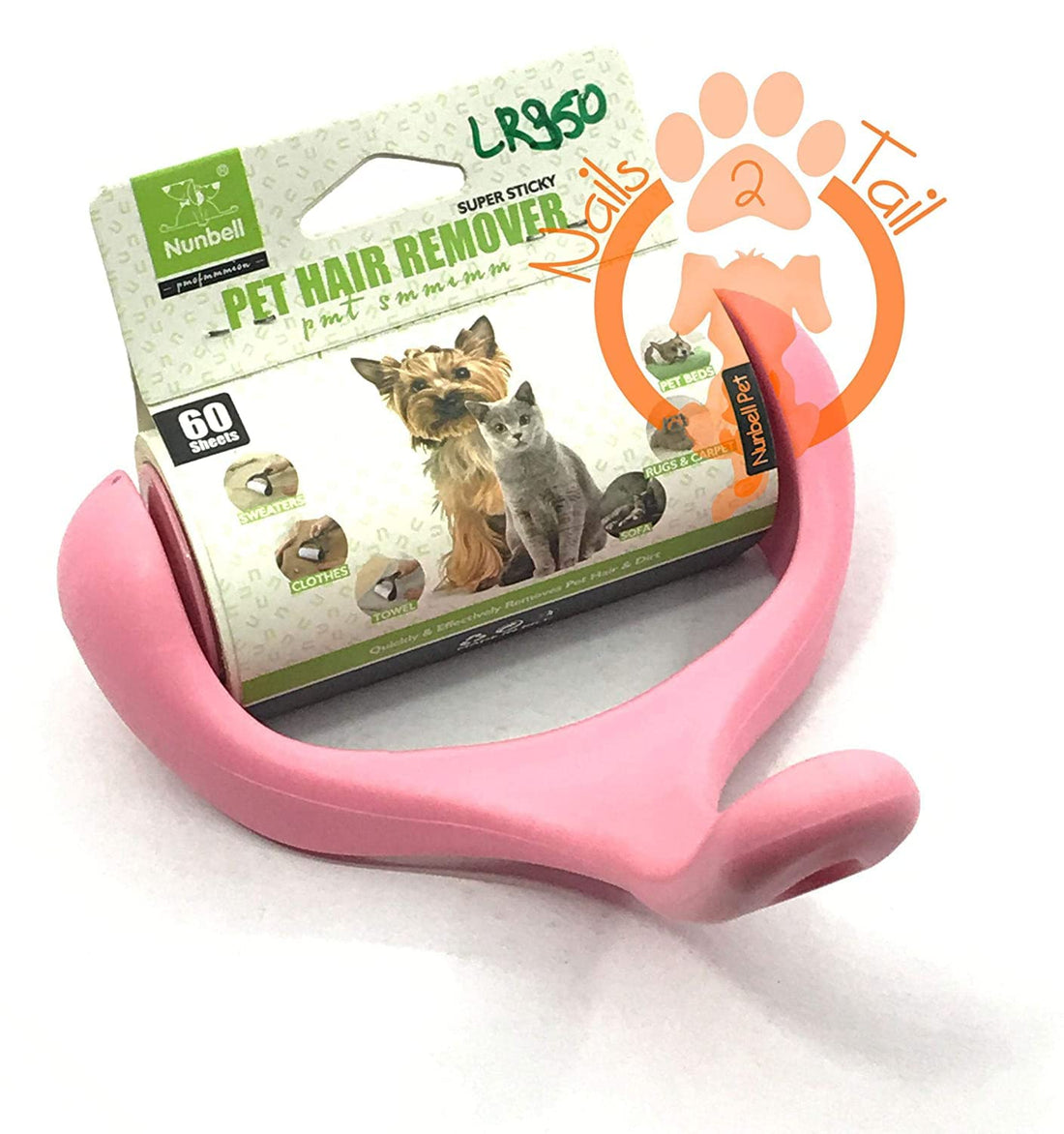 Nunbell Pet Hair Remover - Pink