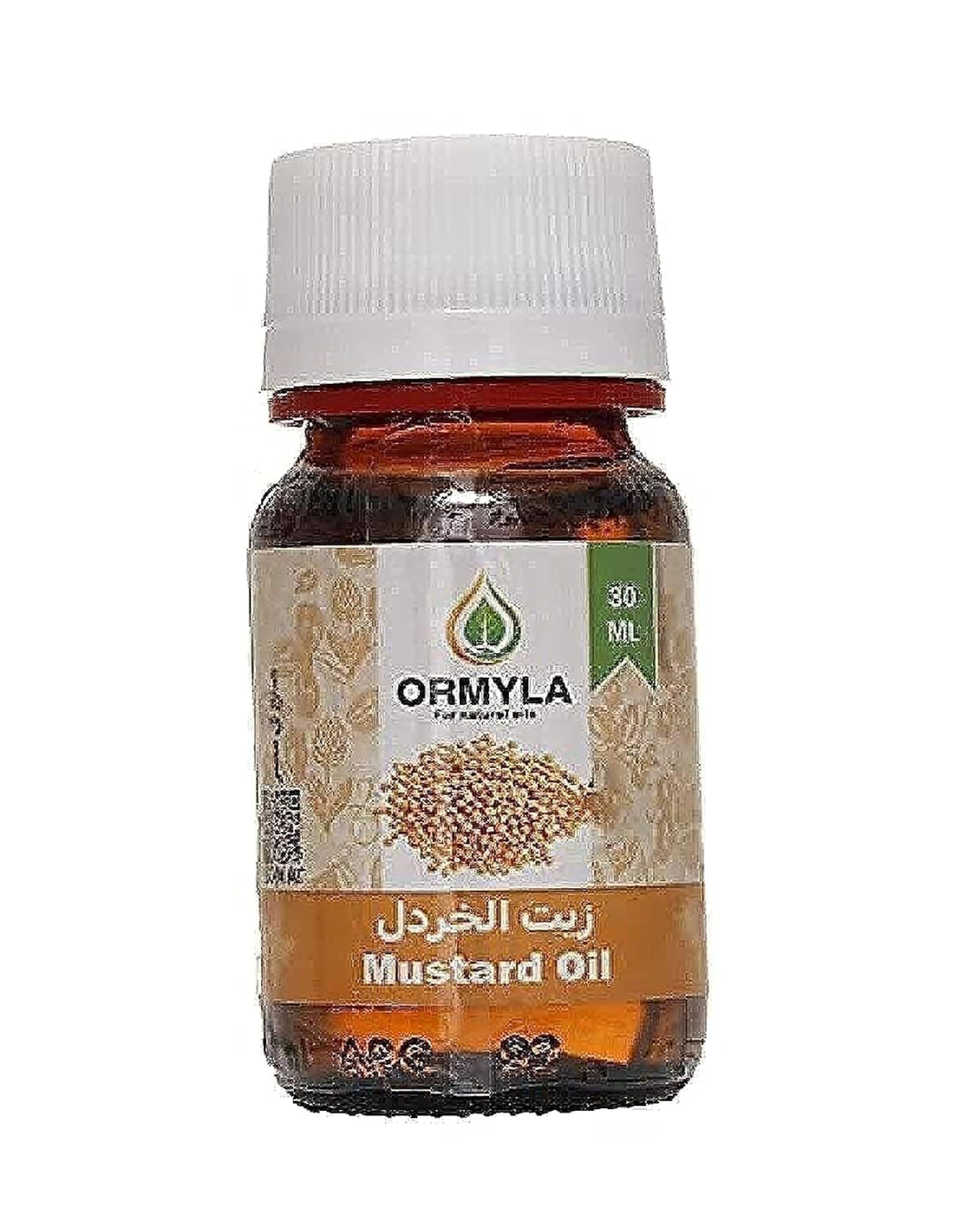 Ormyla Mustard Oil Virgin for Hair, Skin and Body, 30ml