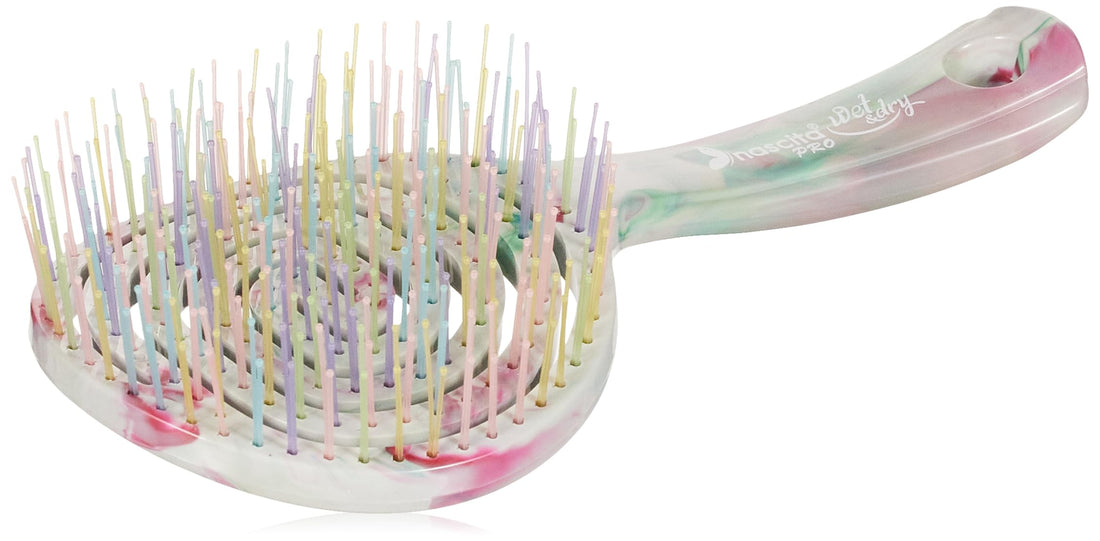 Nascita Hair Brush Detangler Detangling (Multicolor)