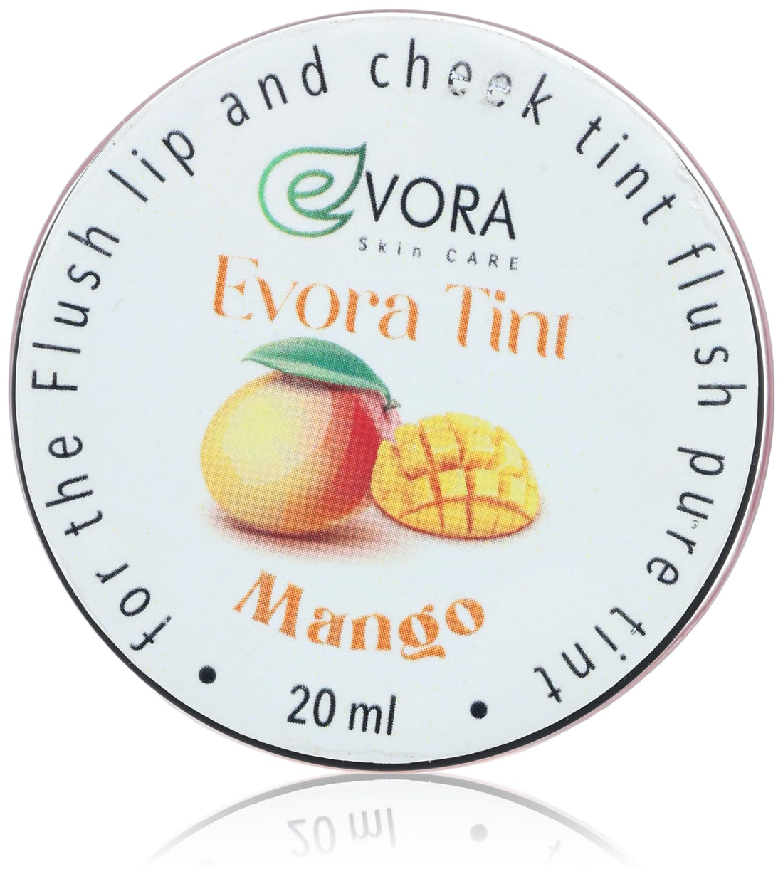 Evora Cosmetics Tint Gel, Orange, High Pigment & Glossy Finish, 20ml