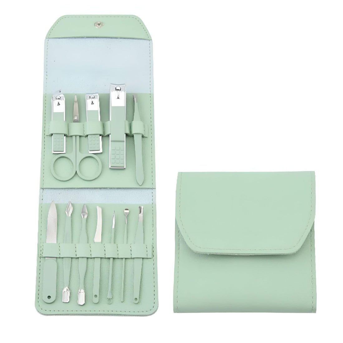 16-in-1 Nail Care Kit - A full 16-piece screw care kit featuring high-quality shape and scissors for at-home spa treatments (1 option)