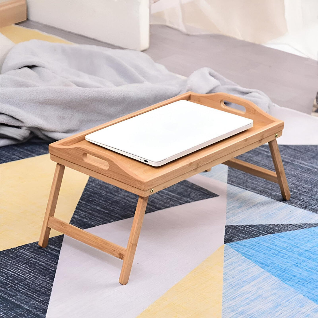 Multipurpose Tray - Transform your mealtime with our Multipurpose Tray, Perfect for Serving Breakfast in Bed or Snacks on the Sofa, Designed with Smooth Finish and Rounded Edges for Tuberculosis