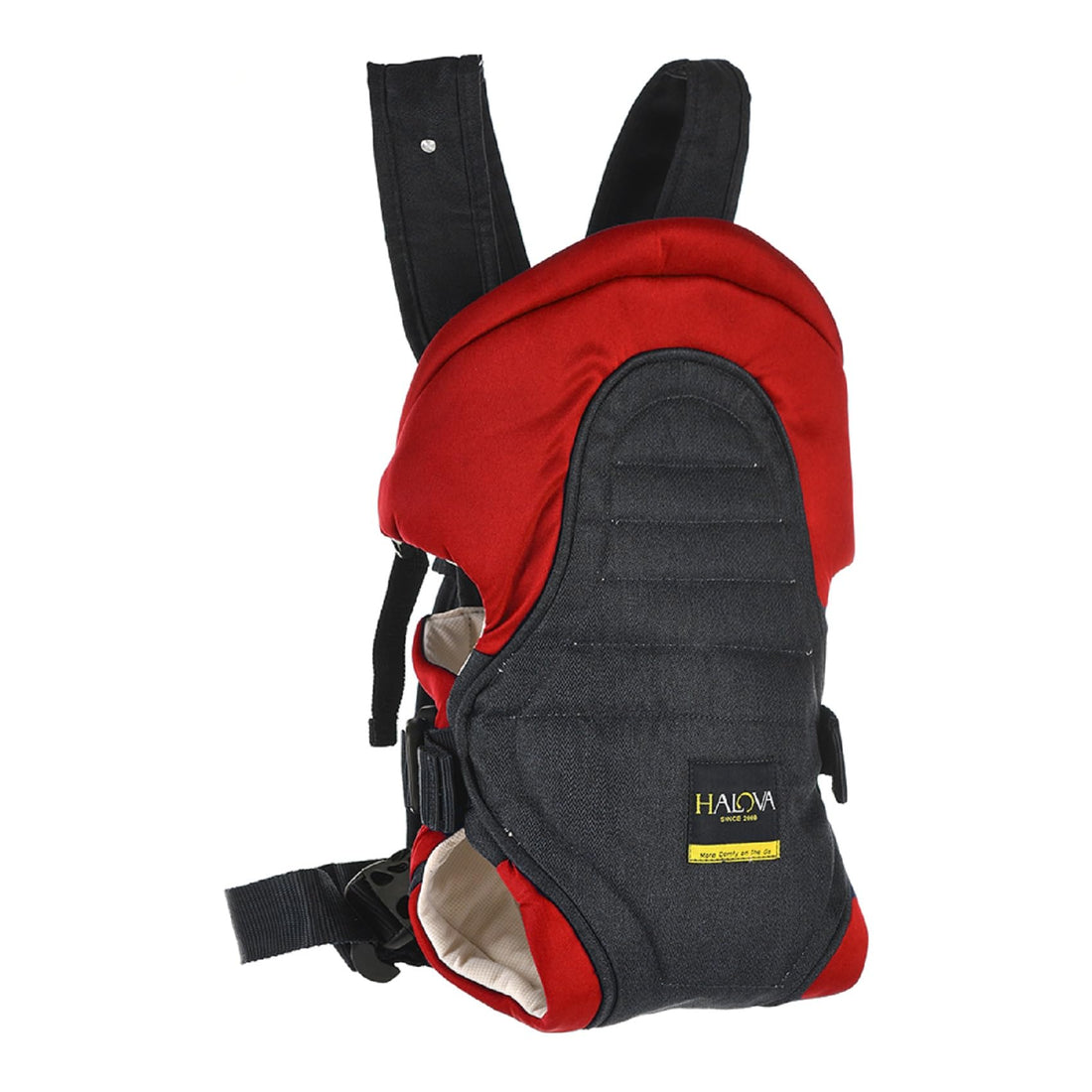 Halova Baby Carrier For Unisex-Red&Dark Grey