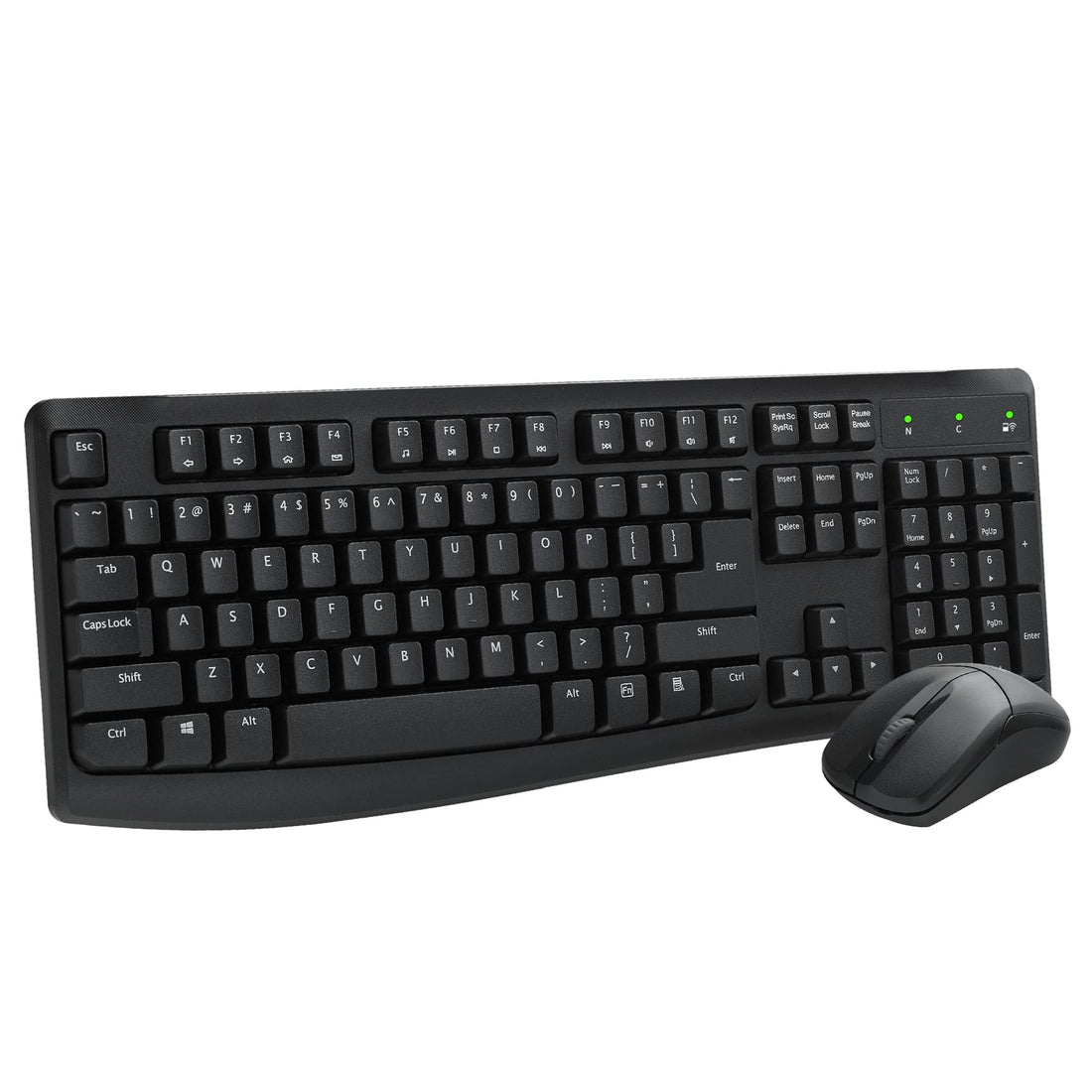 Rapoo X1800Pro Wireless Optical Mouse & Keyboard AR Black