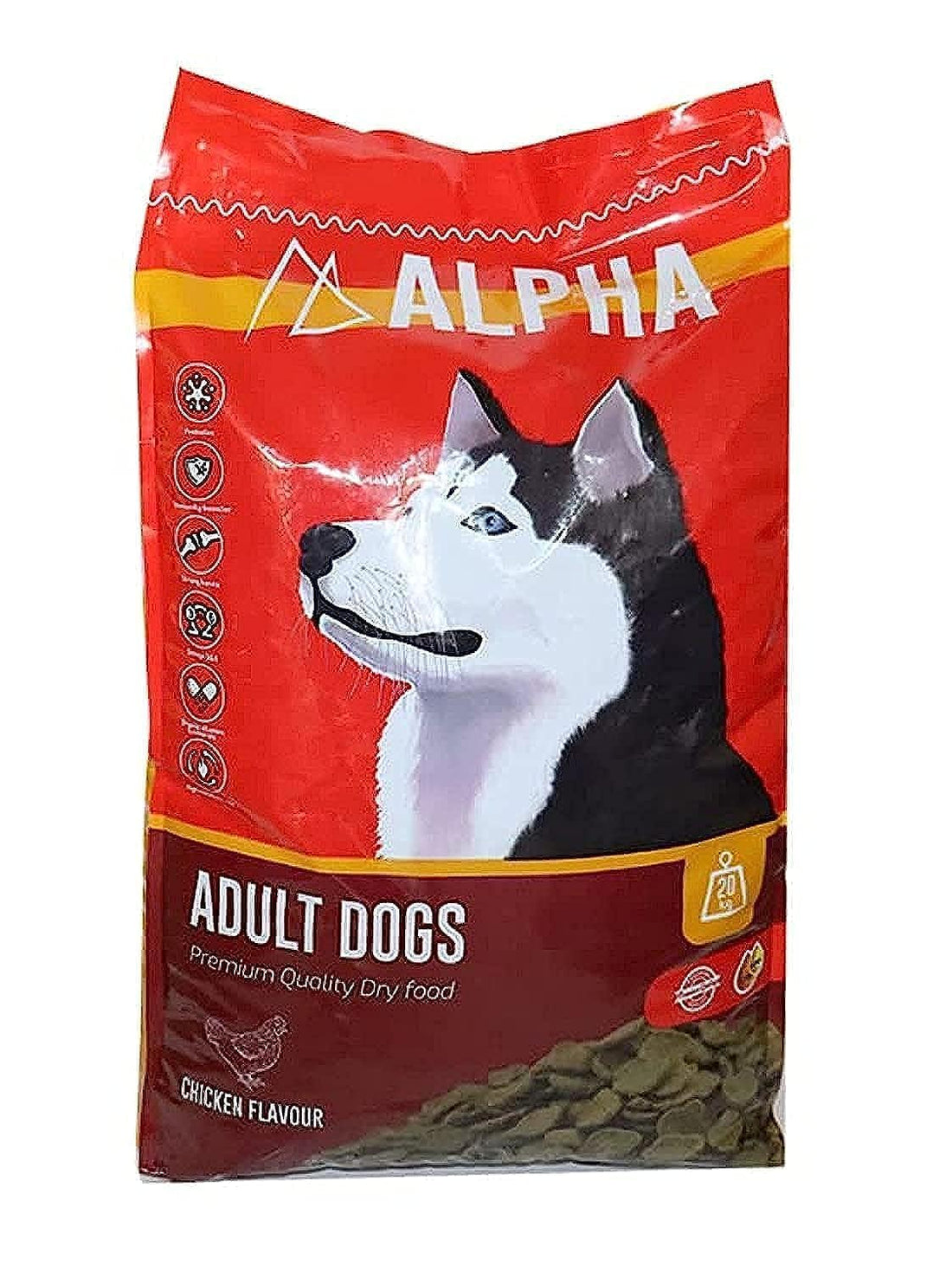 Alpha Adult Dog Dry Food - 10 kg